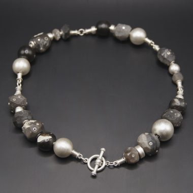 Titnagas, sidabras, kaklo papuošalas